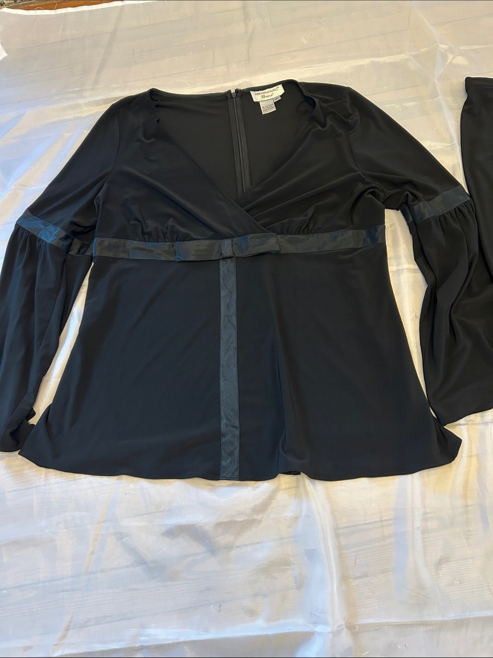 Black Women's  Long Sleeve Top and pants